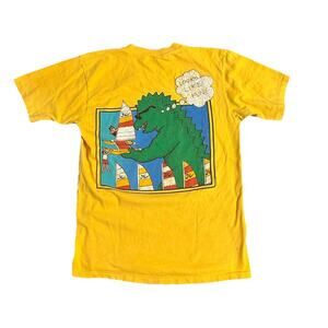 Vintage Hobie Surfer Shirt 80s Made In USA Size Small Single Stitch